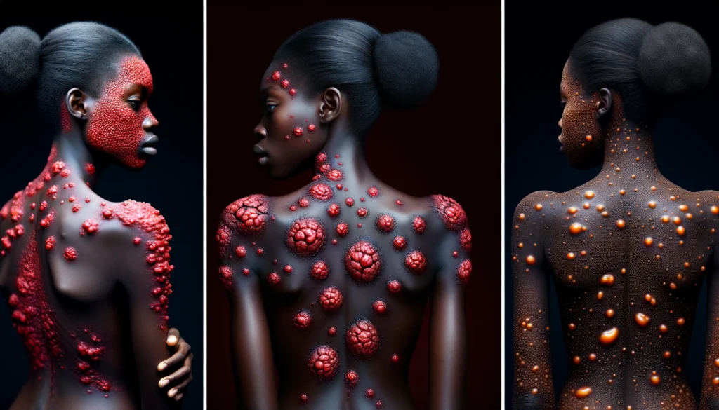 This Skin of Mine by Chinedum Muotto, a series of images exploring the epidermalization thrust upon dark skin. Part of an ongoing series